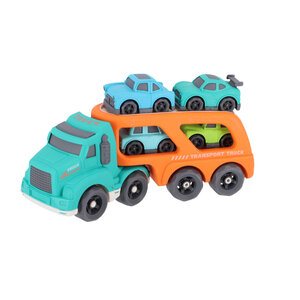 Bioplastic Autotransporter + 4 Auto's Bioplastic Autotransporter + 4 Auto's