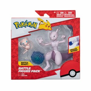 Pokémon Battle Figuren Mew en Mewtwo Pokémon Battle Figuren Mew en Mewtwo