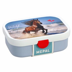 Mepal Lunchbox Campus Wild Horse Wit/Blauw Mepal Lunchbox Campus Wild Horse Wit/Blauw