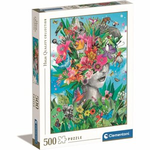Clementoni High Quality Collection Puzzel Jungle 500 Stukjes Clementoni High Quality Collection Puzzel Jungle 500 Stukjes