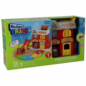 Builder Track Brandweerkazerne + Voertuig