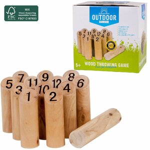 Outdoor Play Fins Houten Werpspel