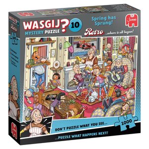 Jumbo Puzzel Wasgij Retro Mystery 10 Voorjaars Schoonmaak 1000 Stukjes