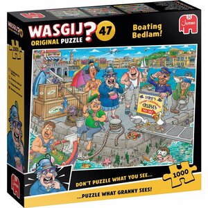 Jumbo Puzzel Wasgij Original 47 De Boot In! 1000 Stukjes