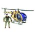 Army Helikopter met Soldaat + Licht en Geluid_