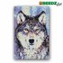 SES Creative Beedz Art Strijkkralen Wolf 45.5x30 cm 7000 Stuks_