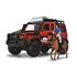 Dickie Toys Mercedes-Benz AMG 500 Jeep met Paardentrailer + Batterij_