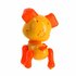 Robot Puppy Rick 20 cm + Licht en Geluid Geel/Oranje_