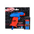 Nerf Alpha Strike Slinger SD-1 Blaster + 2 Darts Rood/Blauw_