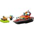Lego City 60373 Reddingsboot Brand_