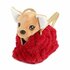 Pluchen Chihuahua Hond in Blingbling Handtas Assorti_