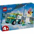 Lego City 60403 Ambulance en Snowboarder_