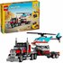 Lego Creator 31146 3in1 Flatbed Truck With Helicopter_