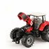 Tractor Tractor met Frictie 19 cm Rood/Zwart_