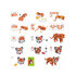 Toi-toys 3D Puzzel Tijger Junior 31,5 Cm Foam Oranje 121-Delig_