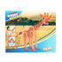 Toi-Toys 3D Puzzel Giraffe Junior 31,5 Cm Foam Oranje 104-delig_