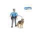 Bruder 62150 BWorld Politieman met Hond_