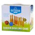 Outdoor Play Houten Tuin Bowlingset met 9 Kegels en 2 Ballen_