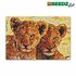 SES Creative Beedz Art Strijkkralen Leeuwenwelpen 30x45.5 cm 7000 Stuks_