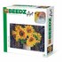 SES Creative Beedz Art Strijkkralen Zonnebloemen 30x45.5 cm 7000 Stuks_