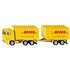 Siku 1694 DHL Truck net Trailer_