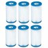 Intex 29000 Filter Cartridge Type A 6 Stuks voor Zwembad 244/305/366 cm_