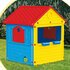 Dolu Speelhuis 132x104x104 cm Rood/Geel/Blauw_