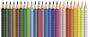 Faber Castell FC-112424 Kleurpotlood Faber-Castell GRIP Kartonnen Etui A 24 Stuks_