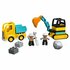 Lego Duplo 10931 Truck en Graafmachine_