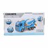 Betonmixer Truck 30 cm + Licht en Geluid Blauw/Grijs_