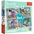 Trefl Disney Stitch 4in1 Puzzel 35-70 Stukjes_