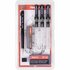 Aristo AR-64305 Tekenpen Set MG1 PRO 0.1/0.2/0.3 mm 6-delig_