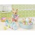 Sylvanian Families 5707 Drieling Baby Creme Konijn Badspeelset_