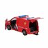 Kids Globe Traffic Volkswagen Transporter Brandweer + Aanhanger NL_