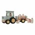 Little Dutch Farm Houten Tractor met Trailer_