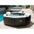 Intex 28458NL PureSpa Jet & Bubble DeLuxe Jacuzzi 4-Persoons Set met Zoutwatersysteem 201/150x71cm_