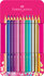 Faber Castell FC-201737 Kleurpotloden Sparkle In Roze Blik 12 Stuks_