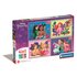 Clementoni Supercolor 4in1 Puzzel Disney Princess 12-24 Stukjes_