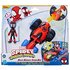 Hasbro Spidey Miles Morales Glow Tech Techno Racer + Licht en Geluid_