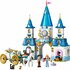 Lego Disney Princess 43275 Assepoesters Kasteel en Paardenkoets_