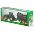 Siku 1954 John Deere 8430 Tractor met Boomstamaanhangwagen_