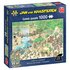 Jumbo Jan Van Hasteren Puzzel De Jungletocht 1000 Stukjes + Poster_