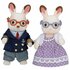 Sylvanian Families 5190 Opa en Oma Chocoladekonijn_
