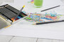 Eberhard Faber EF-516013 Aquarelpotlood Metaaletui A 12 Stuks Met Penseel_