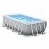 Intex 26788GN Prism Frame Zwembad 400x200x100 cm Grijs/Blauw_