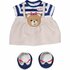 Baby Born Bear Teddy Outfit Dress_