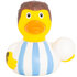 Lilalu Voetbal Badeend Blauw/Wit_