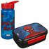 Spiderman Broodtrommel en Drinkfles Rood/Zwart/Blauw_