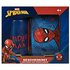 Spiderman Broodtrommel en Drinkfles Rood/Zwart/Blauw_