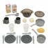 Smoby Speelkeuken met Licht en Geluid + 22 Accessoires Blauw/Wit_